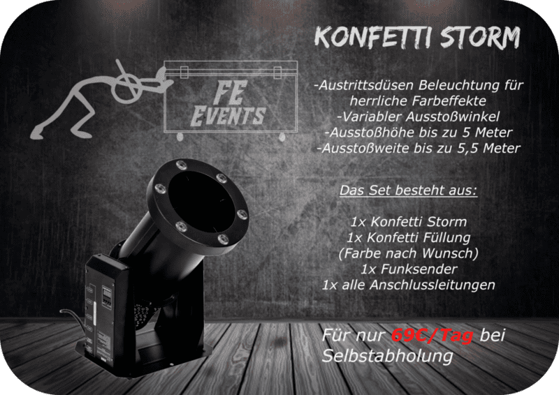 Produktbild Konfetti Sturm