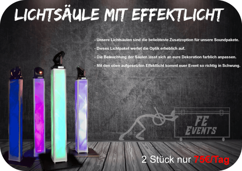 Lichtsäulen – Preise