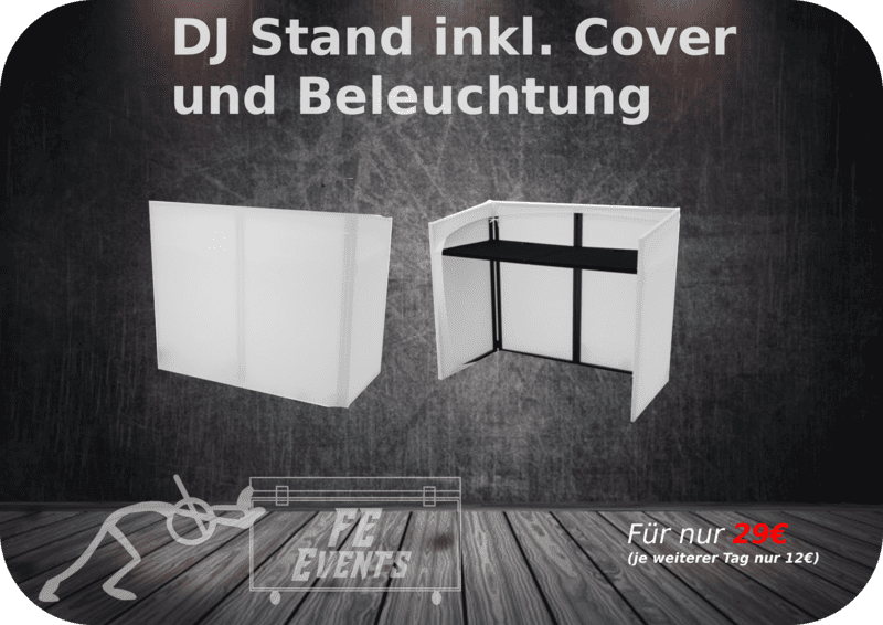 DJ Stand mieten