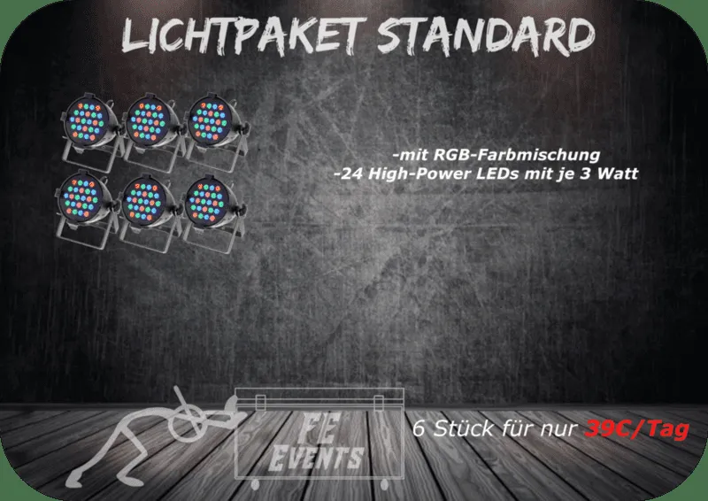 Lichtpaket Standard – Preise