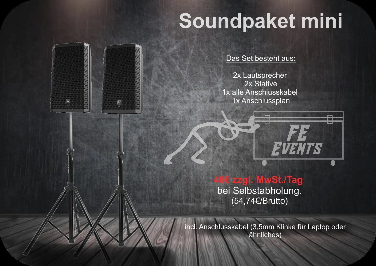 Soundpaket Mini – Preise