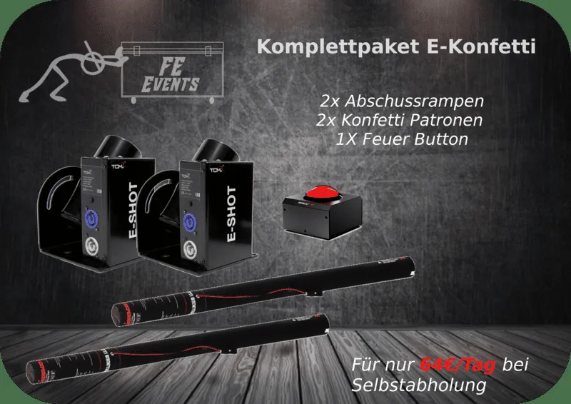 Produktbild E-Shooter Konfetti FX