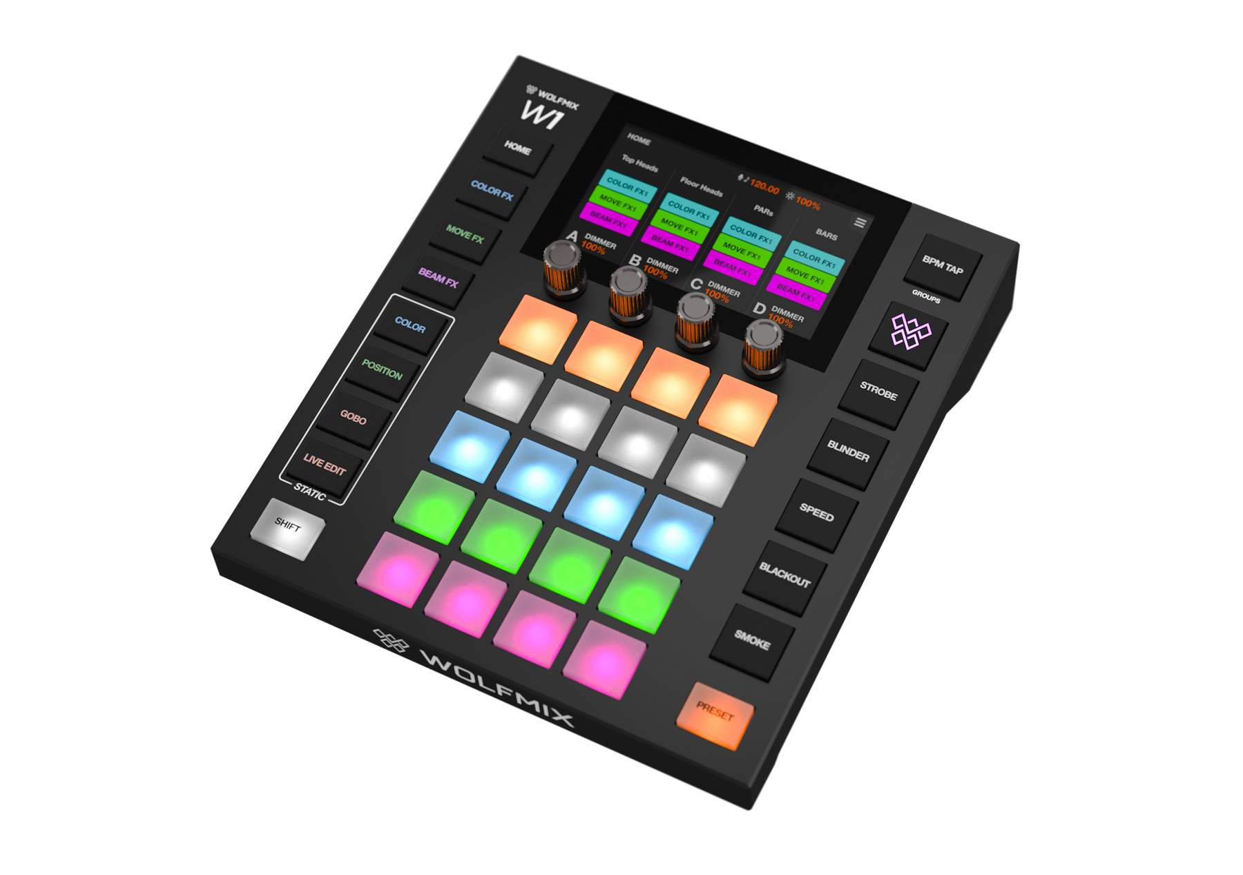Wolfmix W1 MK3 DMX Controller mieten