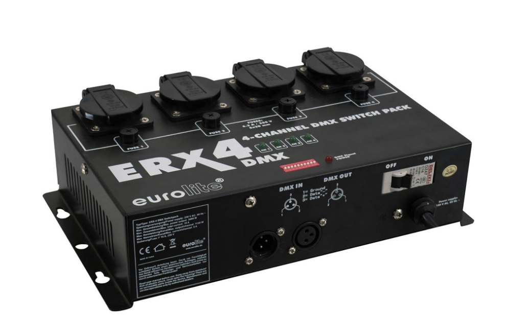 Eurolite ERX-4 DMX Switchpack 4-Kanal mieten