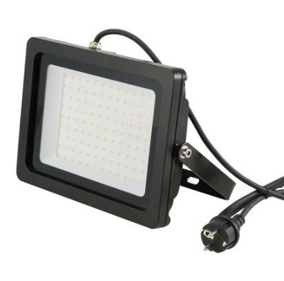 Flacher IP65 Outdoor-Scheinwerfer mit 108 SMD-LEDs blau mieten
